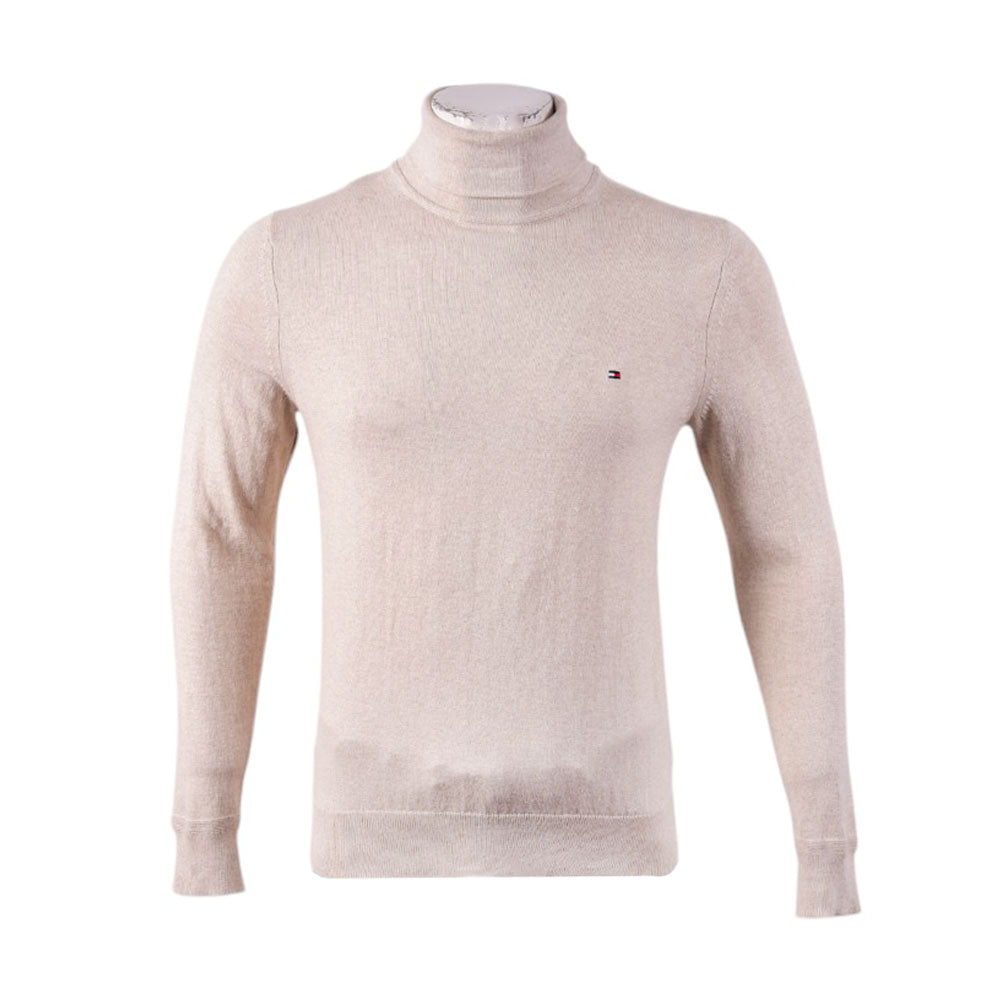 TH MEN L/S HIGH NECK SWEATER 78J9328-280 SKN L (IR.W)