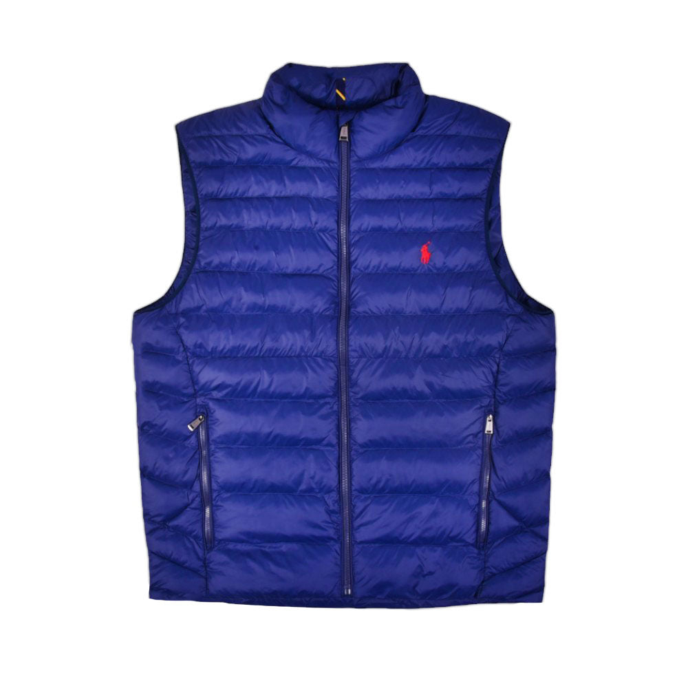 RL MEN S/L PUFFER JACKET 941013 BLU S (IR.W)