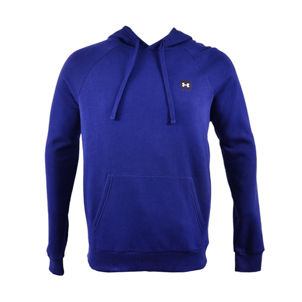 UA MEN L/S HOODIE 1357092 NVY M (IR)