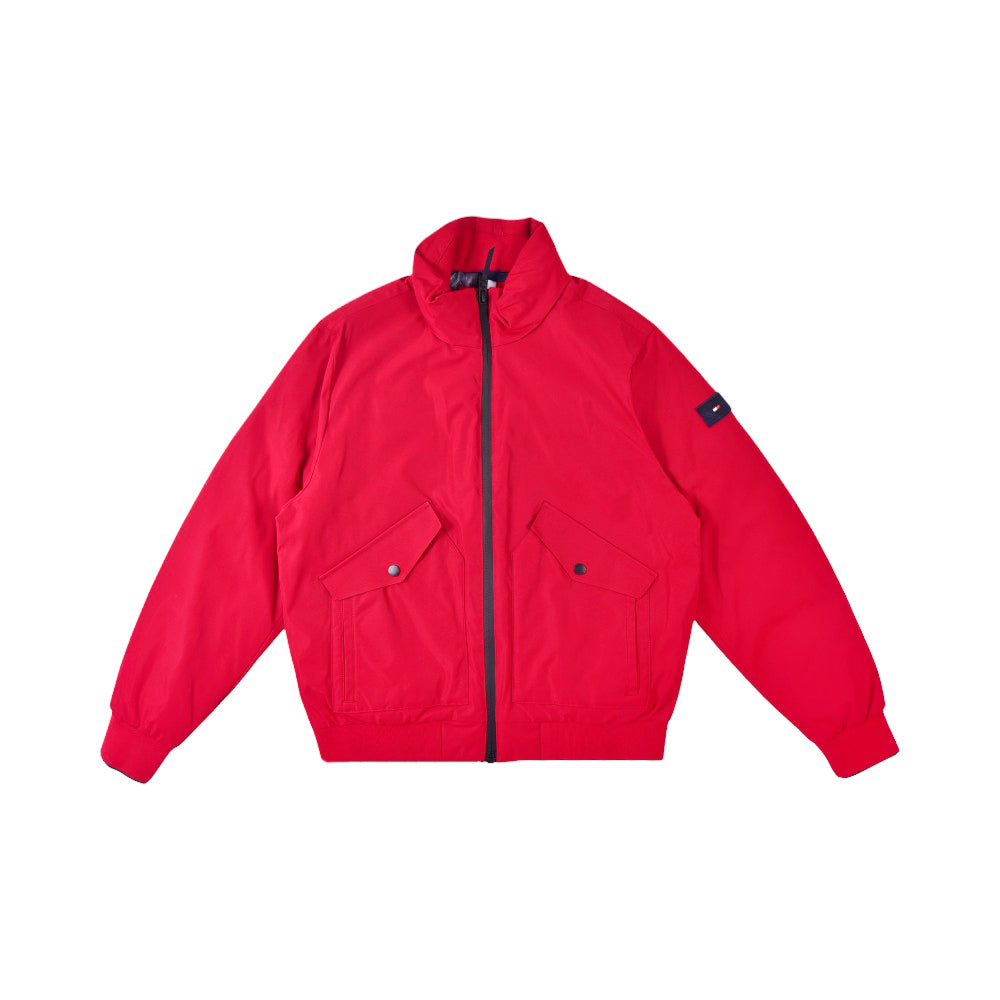 TH MEN L/S PUFFER JACKET 152AP755 RED S (IR.W)