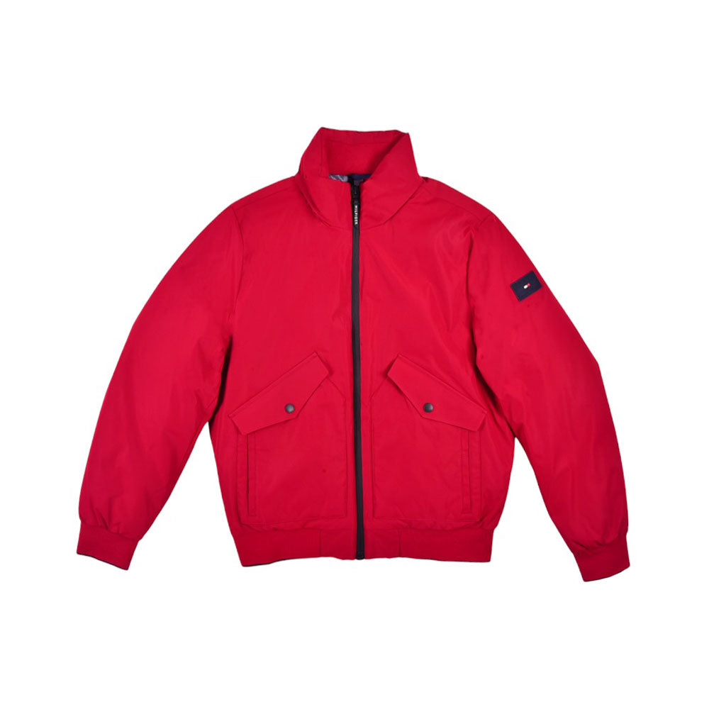 TH MEN L/S PUFFER JACKET 152AP755 RED M (IR.W)
