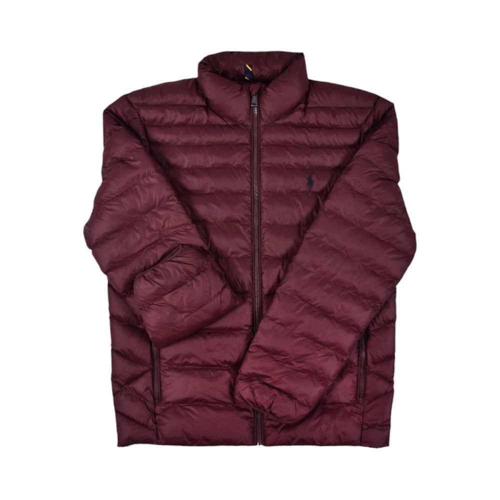 RL MEN L/S PUFFER JACKET 897028 BRN L (IR.W)