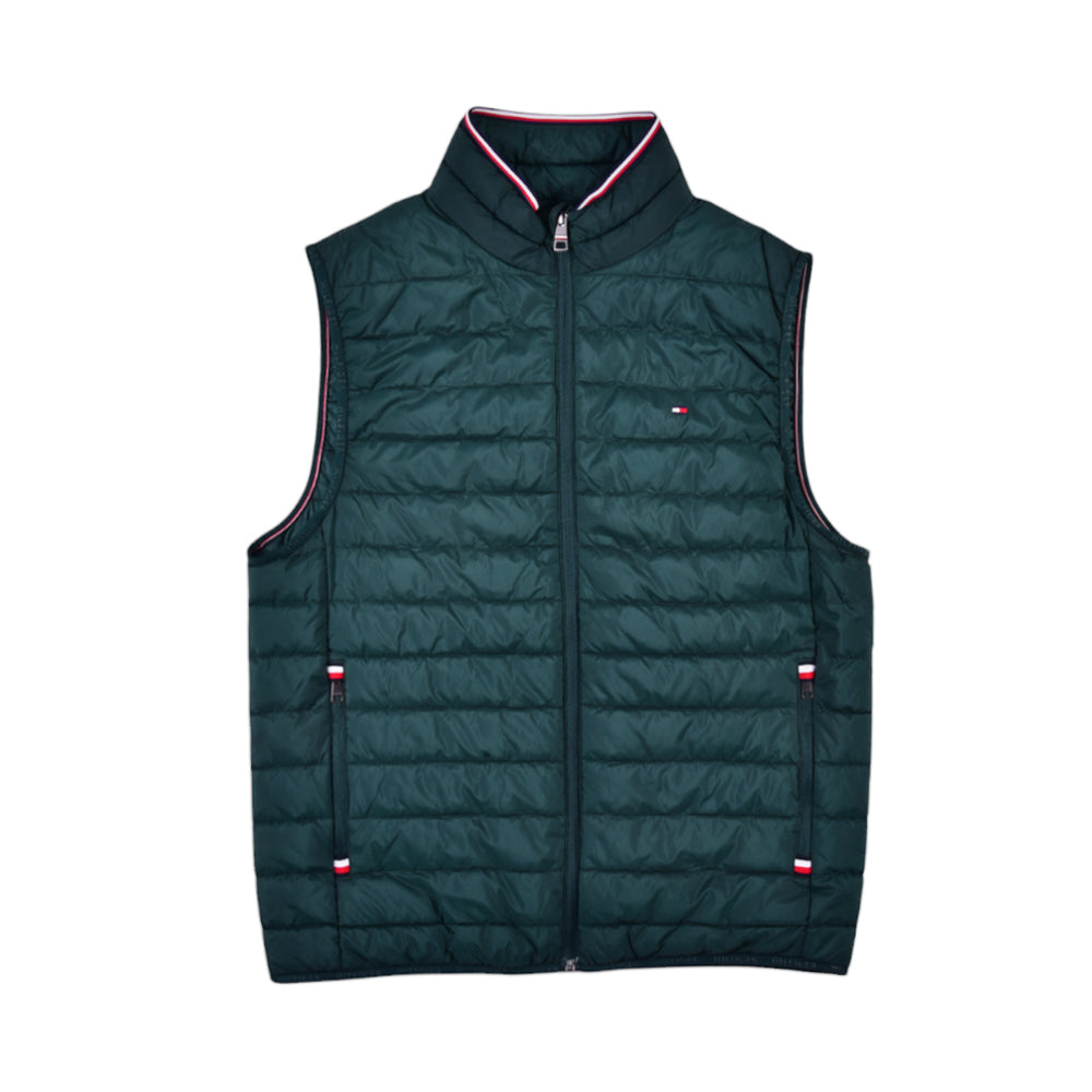 TH MEN S/L PUFFER JACKET 78J6175-301 GRN L (IR.W)