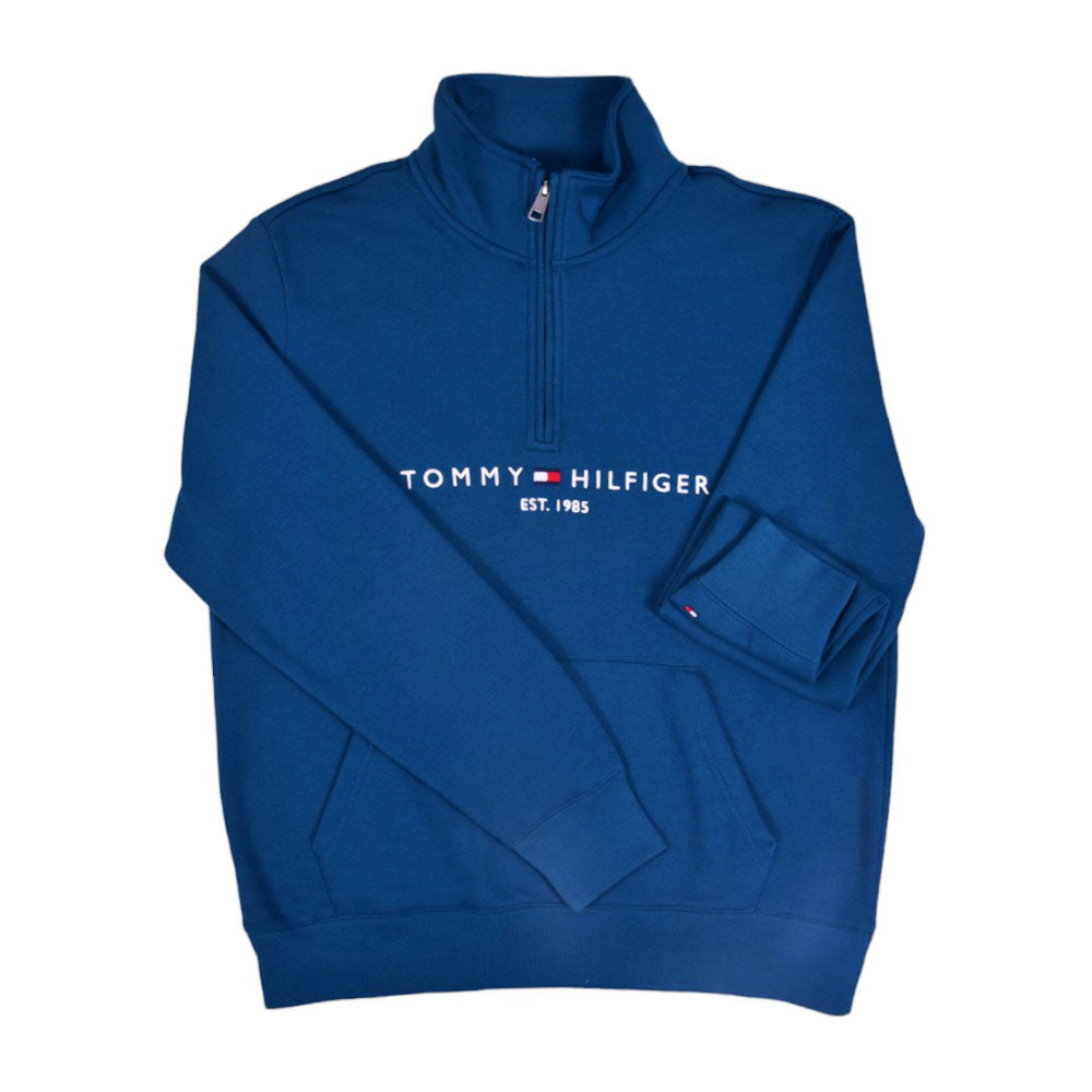 TH MEN L/S HALF ZIPPER 78J6914-460 NVY M (IR.W)