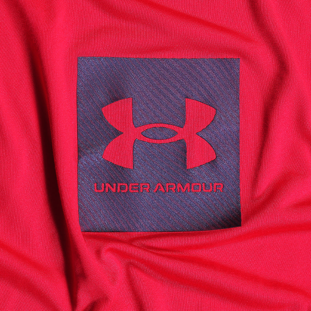 UA MEN S/S T.SHIRT 1380785-600 RED M (IR.S)