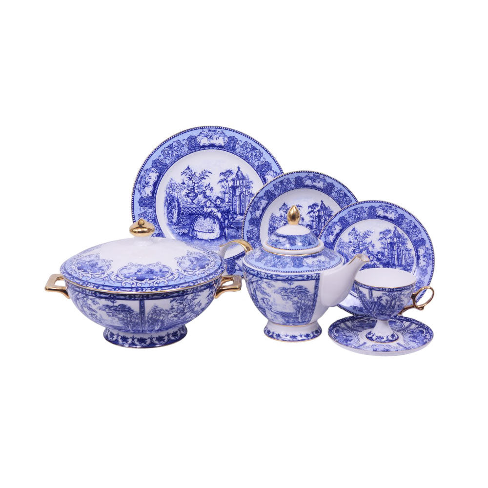 DINNER SET ROYAL BISTRO 85PC A727-636