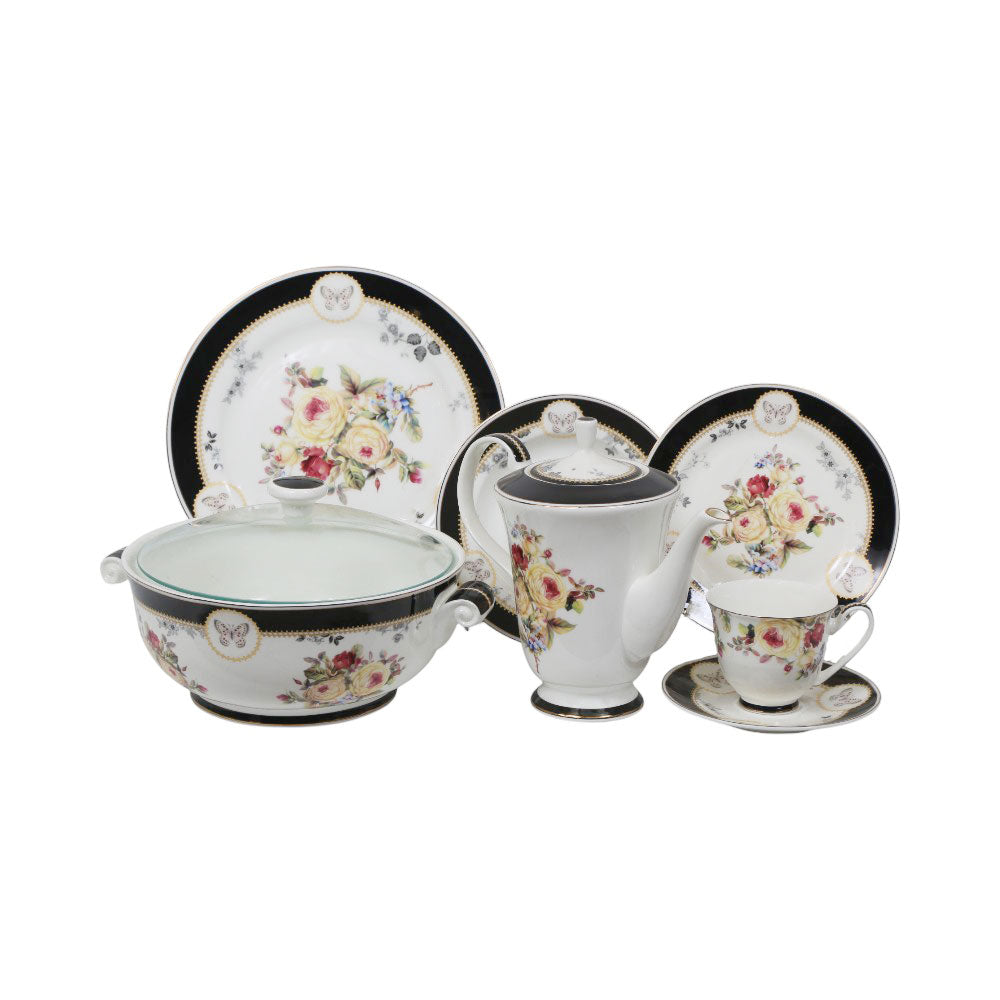 DINNER SET 71PC FINE BONE CHINA A21A02G