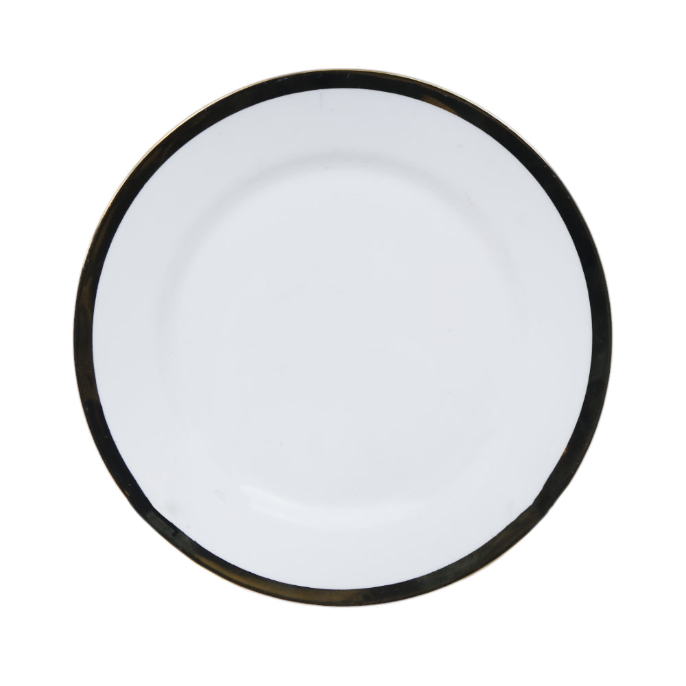 PLATE QUARTER PORCELAIN GOLD 1003-171AP
