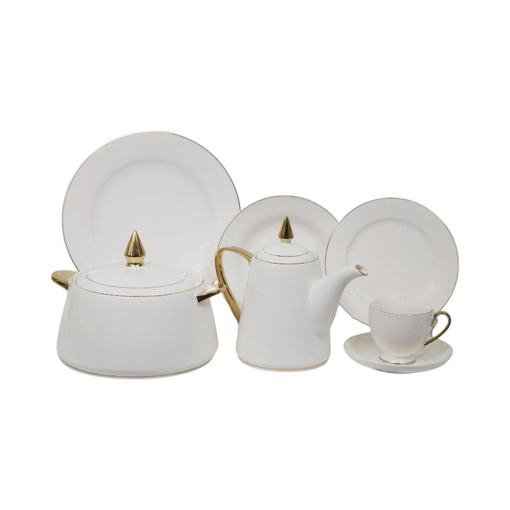 DINNER SET 61PC BONE CHINA GGK JZT AT