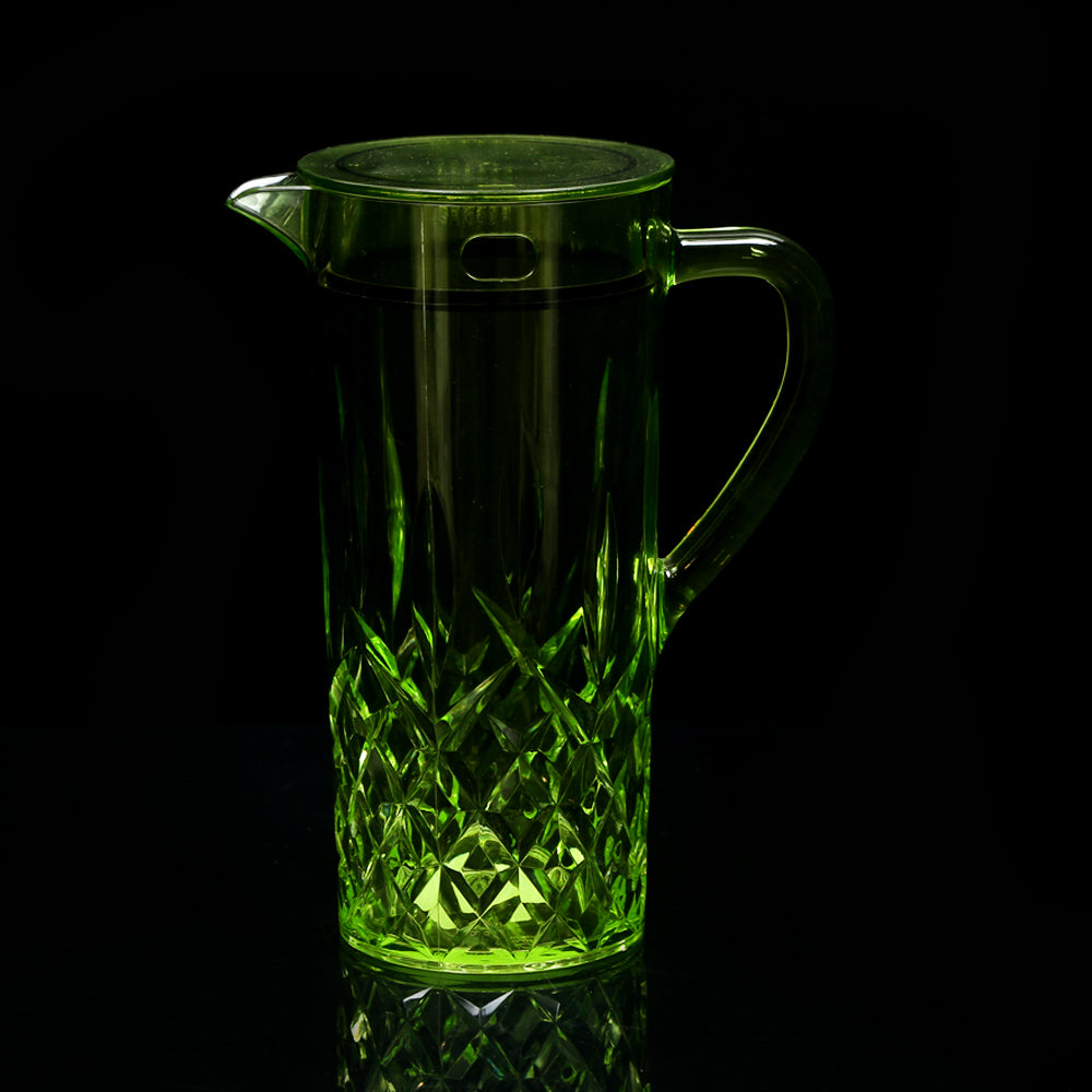 JUG ACRYLIC DIAMOND CUT AC111-05 GREEN