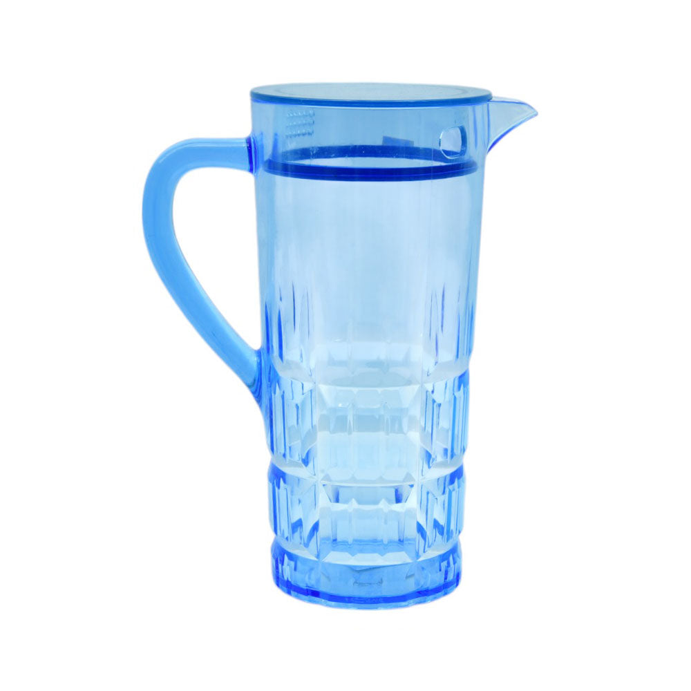 JUG ACRYLIC SPEARHEAD CUT AC112-04 BLUE