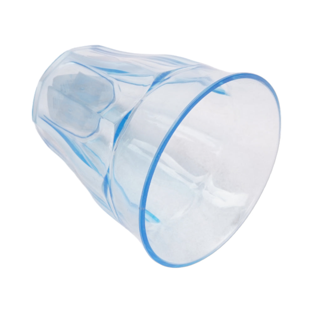 GLASS ACRYLIC SPARKLING AC132-4 LIGHT BLUE (Pack 6)