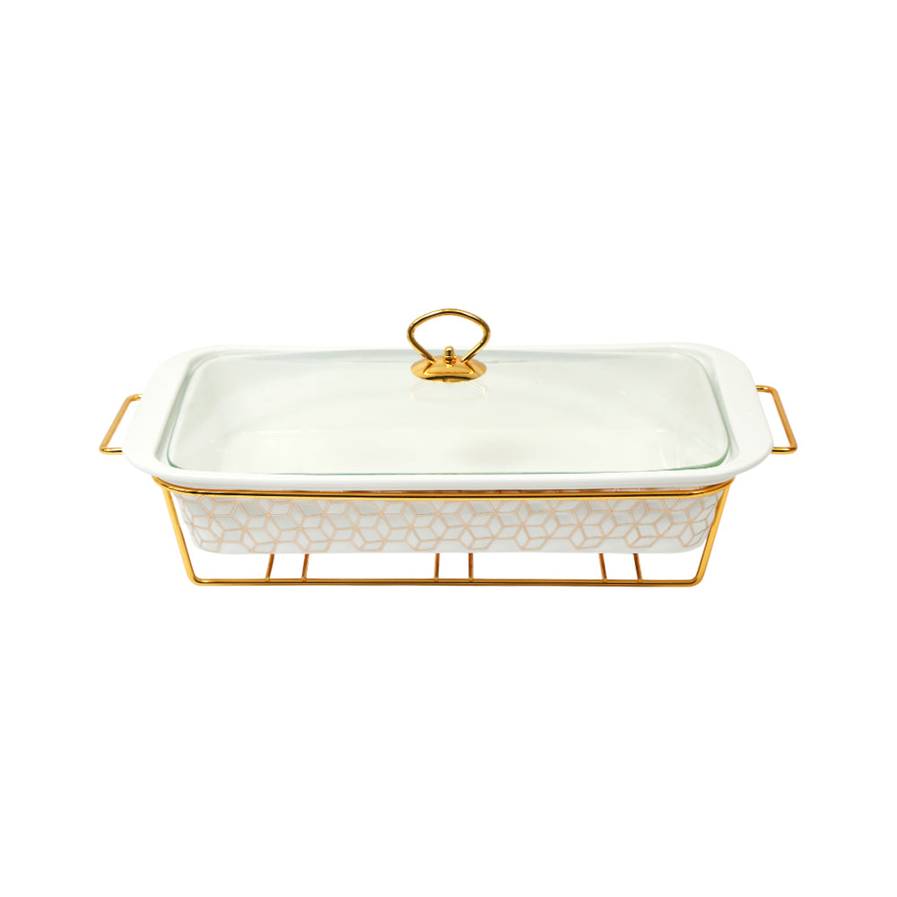 DONGA RECTANGULAR MORE & MORE CX2512 WHITE