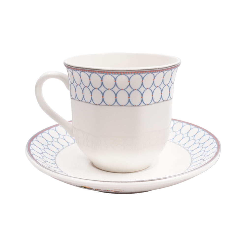 CUP & SAUCER BONE CHINA NBJ G05ATK (Pack 6)