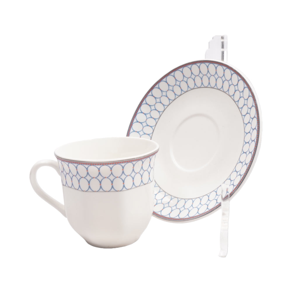 CUP & SAUCER BONE CHINA NBJ G05ATK (Pack 6)