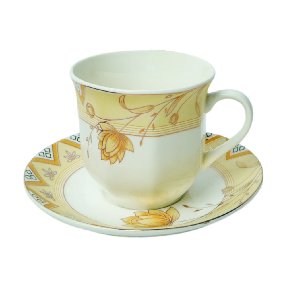 CUP & SAUCER BONE CHINA NBJ G07ATK (Pack of 6)