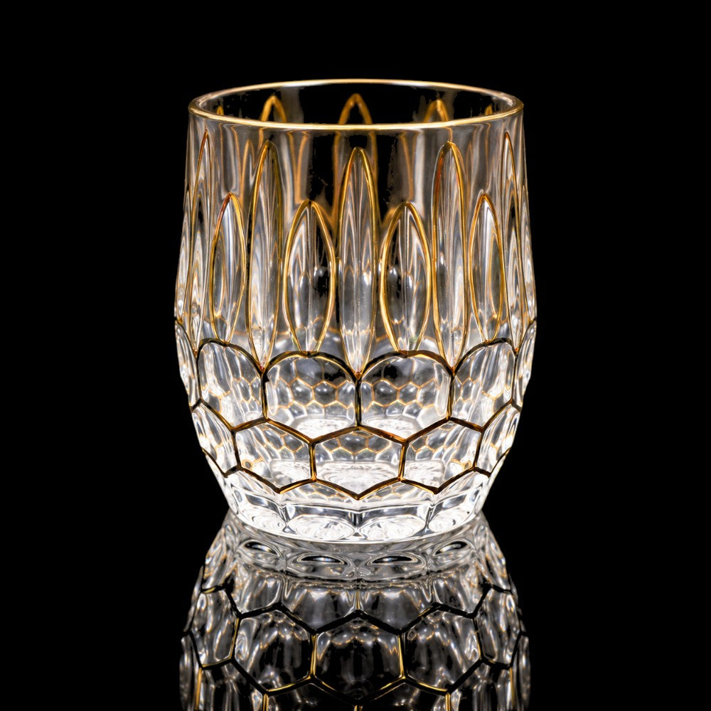 GLASS HONGLI IR GOLDEN MG72210 (Pack of 6)