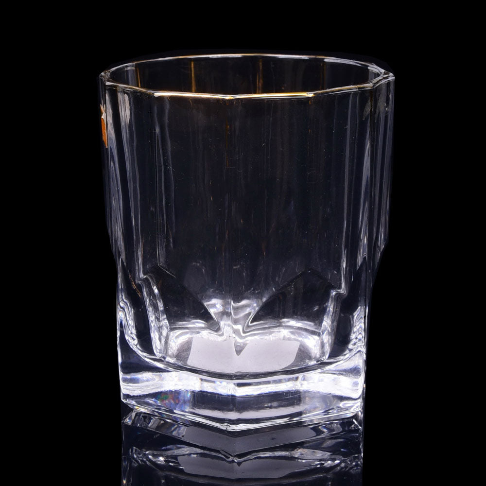 GLASS HONGLI IR GOLDEN MG62912-1 (Pack of 6)