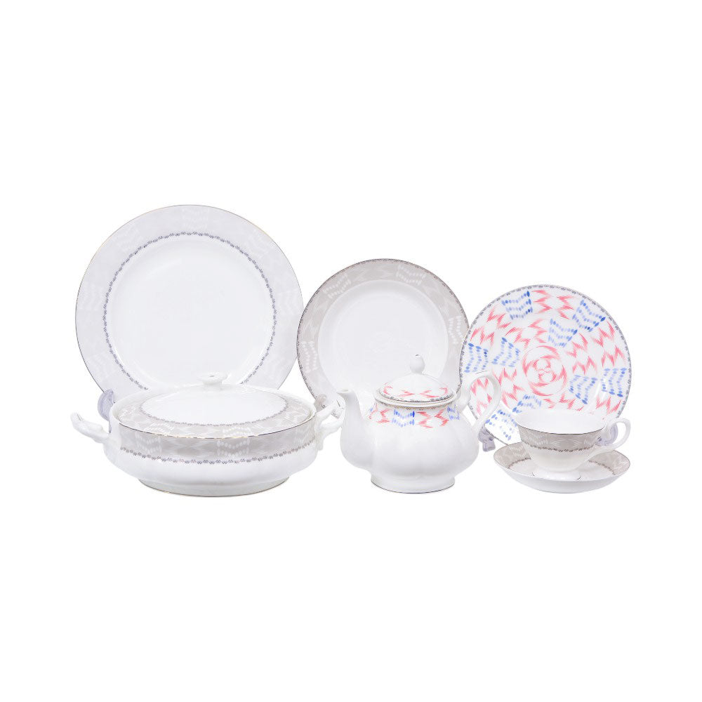 DINNER SET BONE CHINA 85PC YS004ET