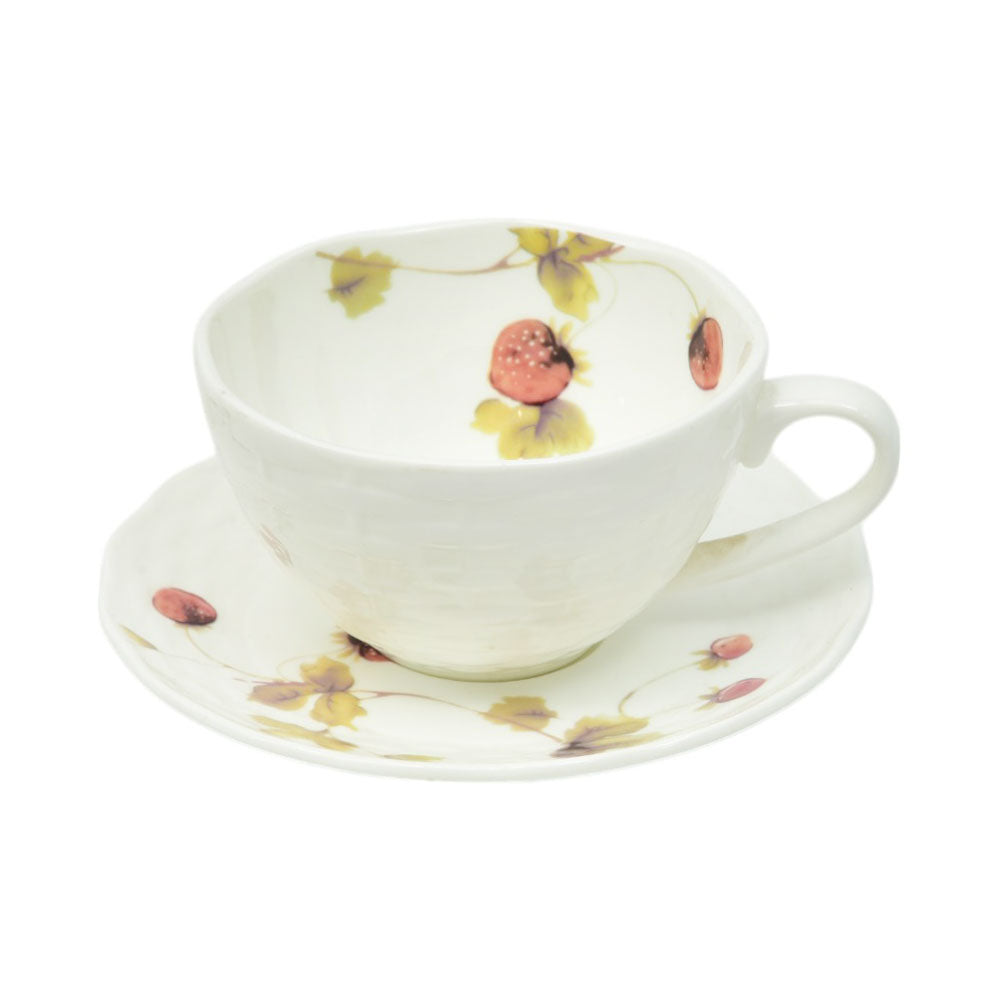 CUP N SAUCER SET 2PC BONE CHINA NARUMI IR C02-T4 (Pack 6)