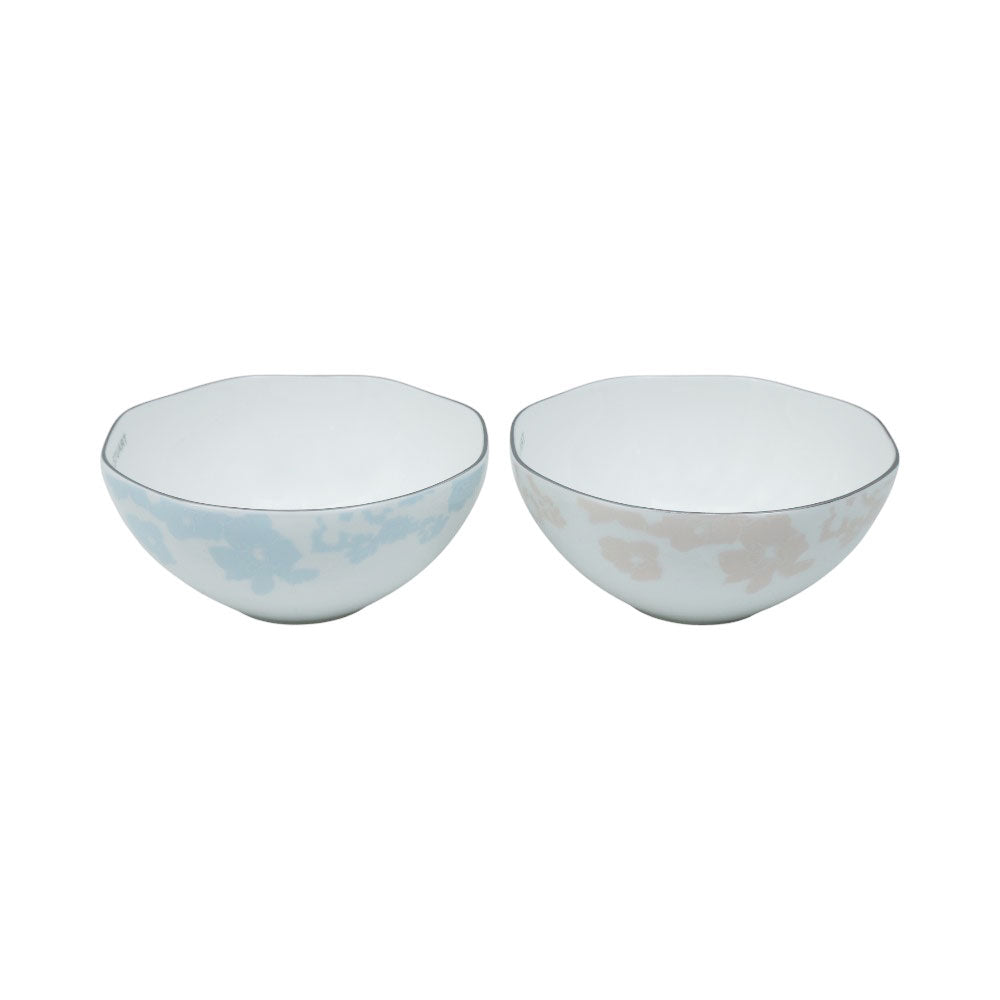 BOWL SWEET SET 2PC BONE CHINA NARUMI IR C21-2