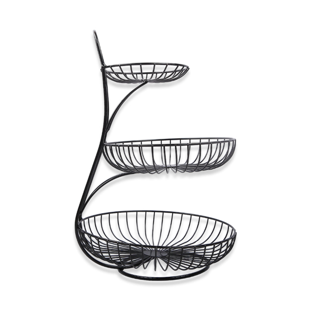 FRUIT BASKET 3TIRE BLACK IR TM3