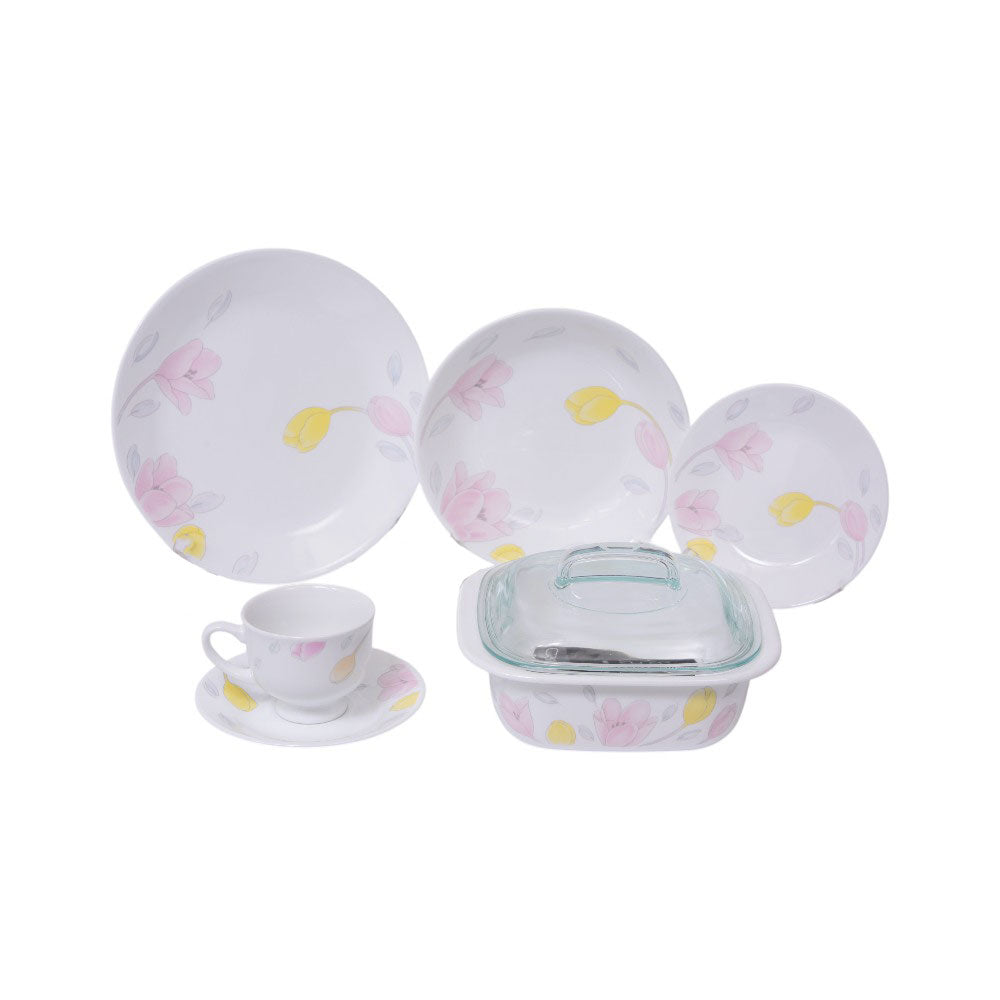 DINNER SET 80PC CORNINGWARE ELEGANT CITY