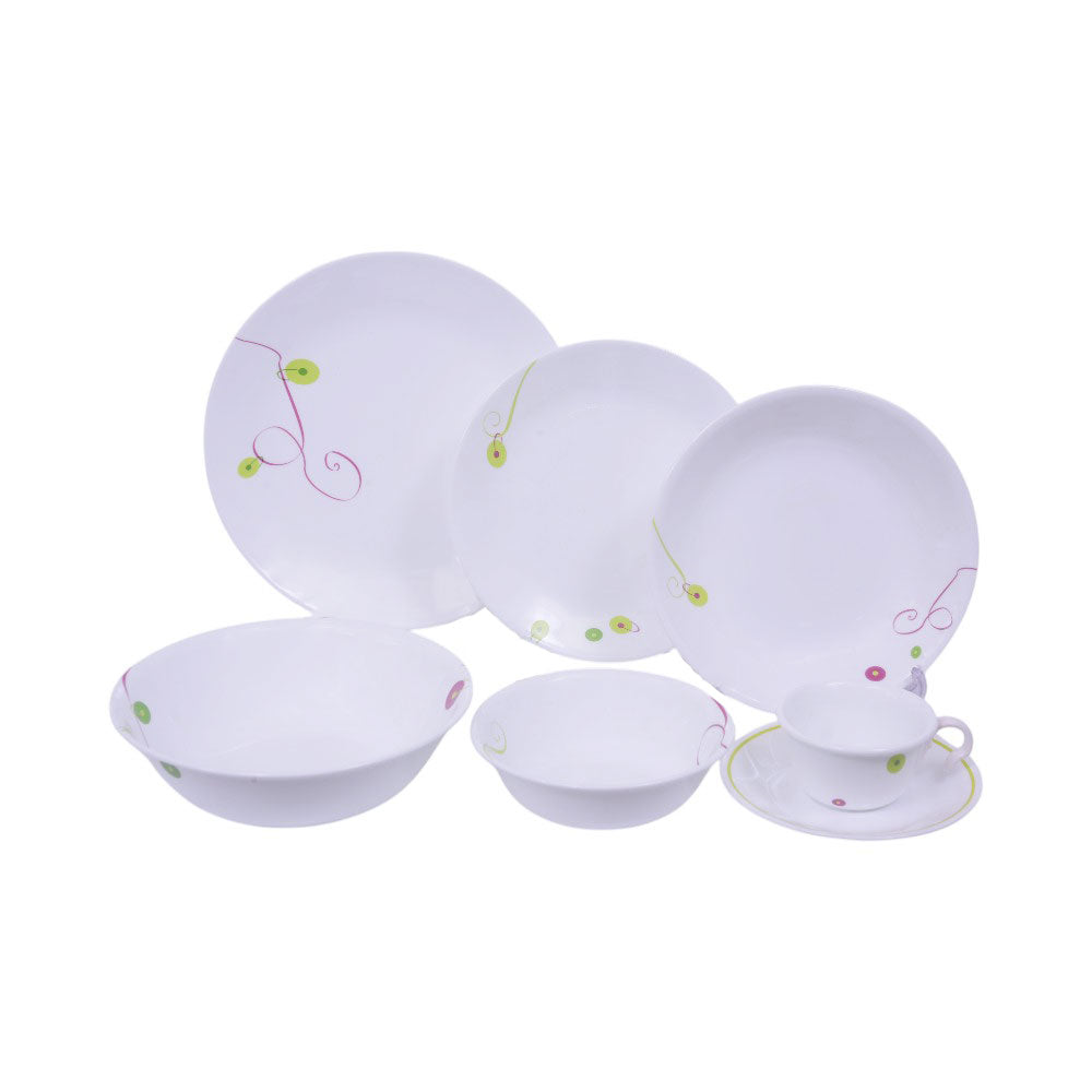 DINNER SET 80PC CORNINGWARE ROYAL SEQUINS
