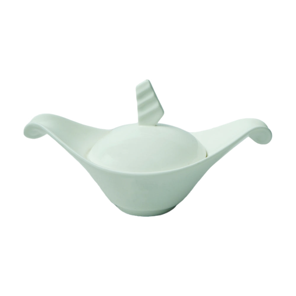 BOWL YOGURT WHITE PORCELAIN IR