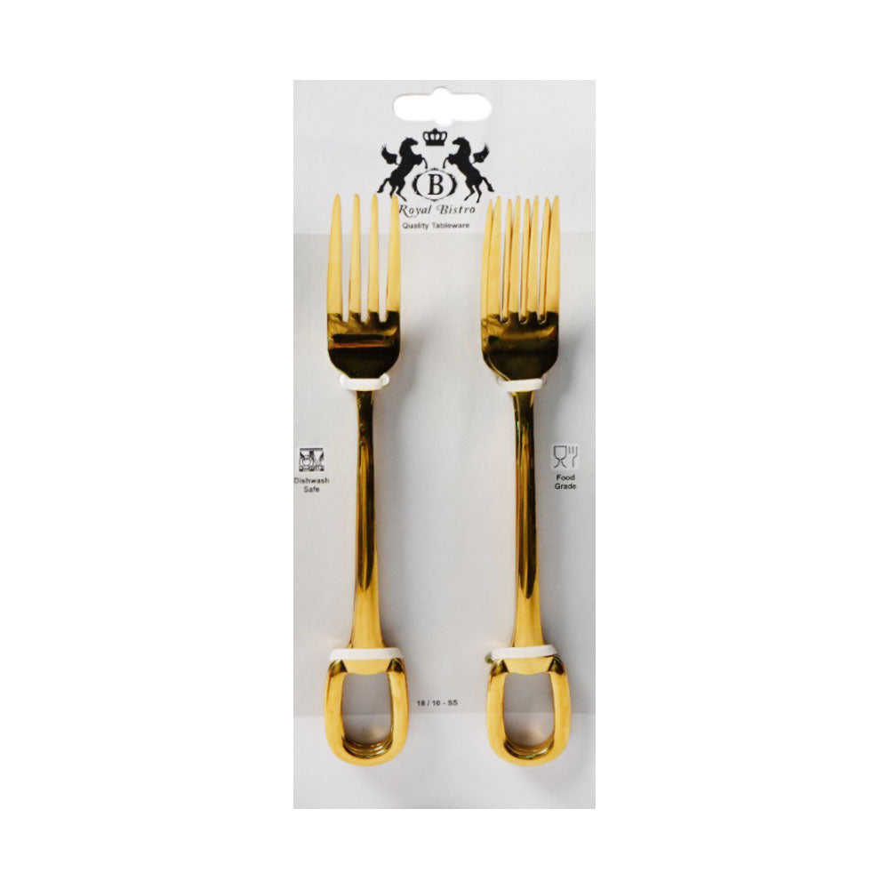 TABLE FORK ROYAL BISTRO GOLD IR 2008