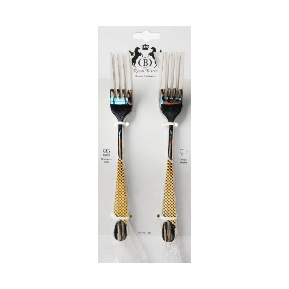 TABLE FORK ROYAL BISTRO GOLD IR 2003