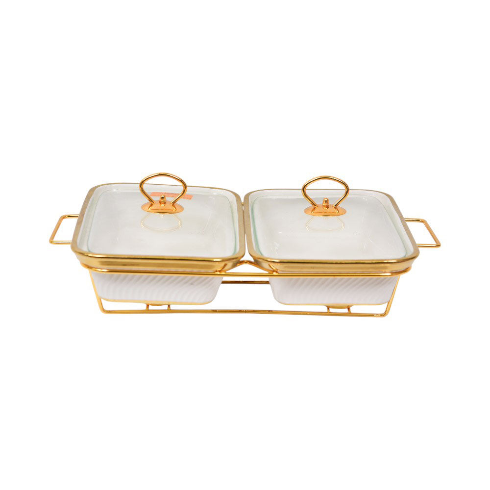 DONGA RECTANGULAR MORE & MORE 2IN1 CX3270A-2 WHITE