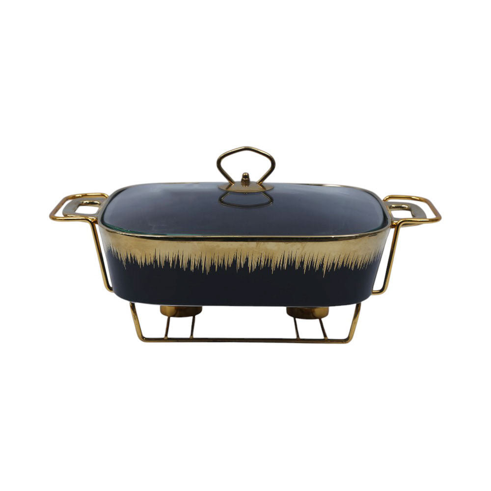DONGA PORCELAIN OVAL 13INCH BLACK