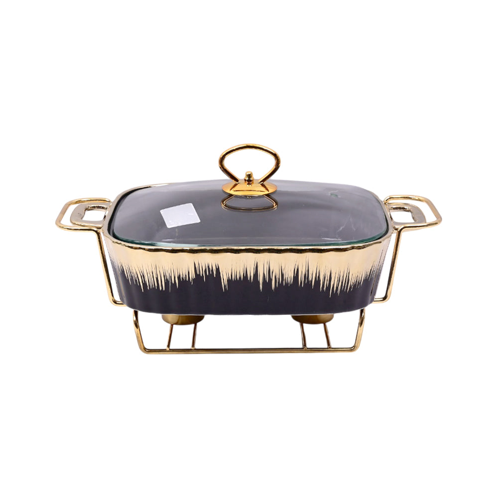 DONGA PORCELAIN SQUARE 13INCH BLACK