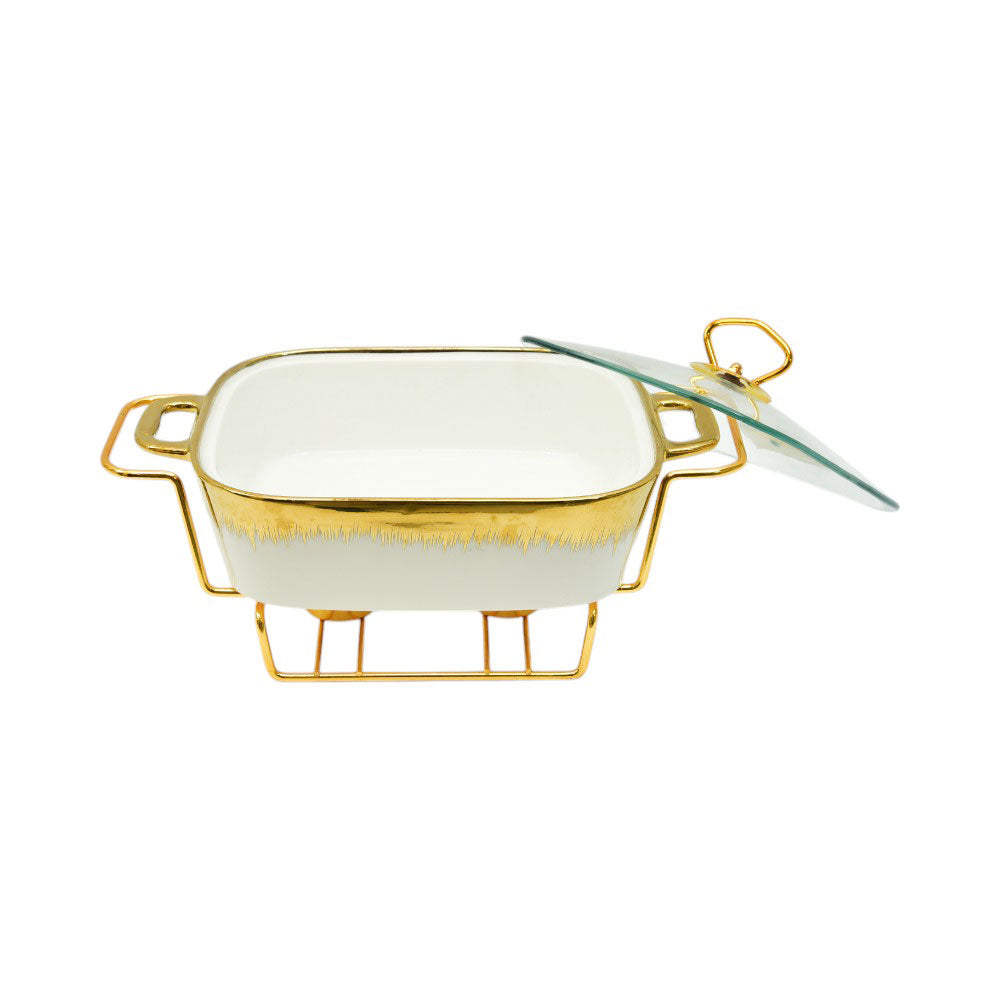 DONGA PORCELAIN SQUARE 11INCH WHITE