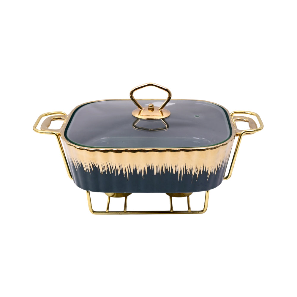 DONGA PORCELAIN SQUARE 11INCH GREEN