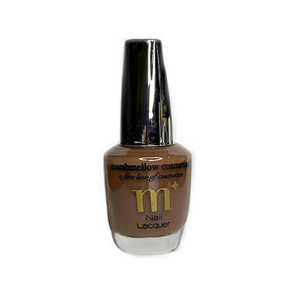 MARSHMALLOW NAIL LACQUER COFFEE BROWN 15ML