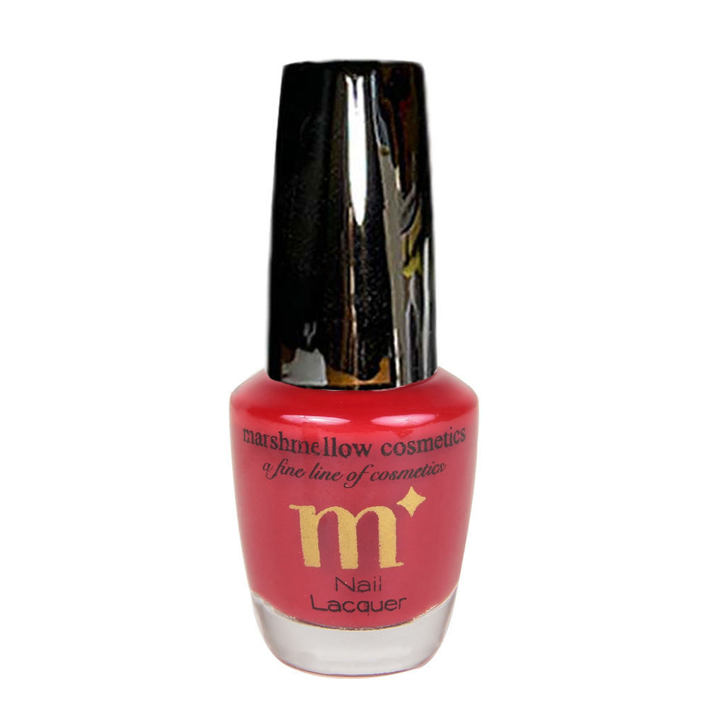 MARSHMALLOW NAIL LACQUER BRICK RED 15ML