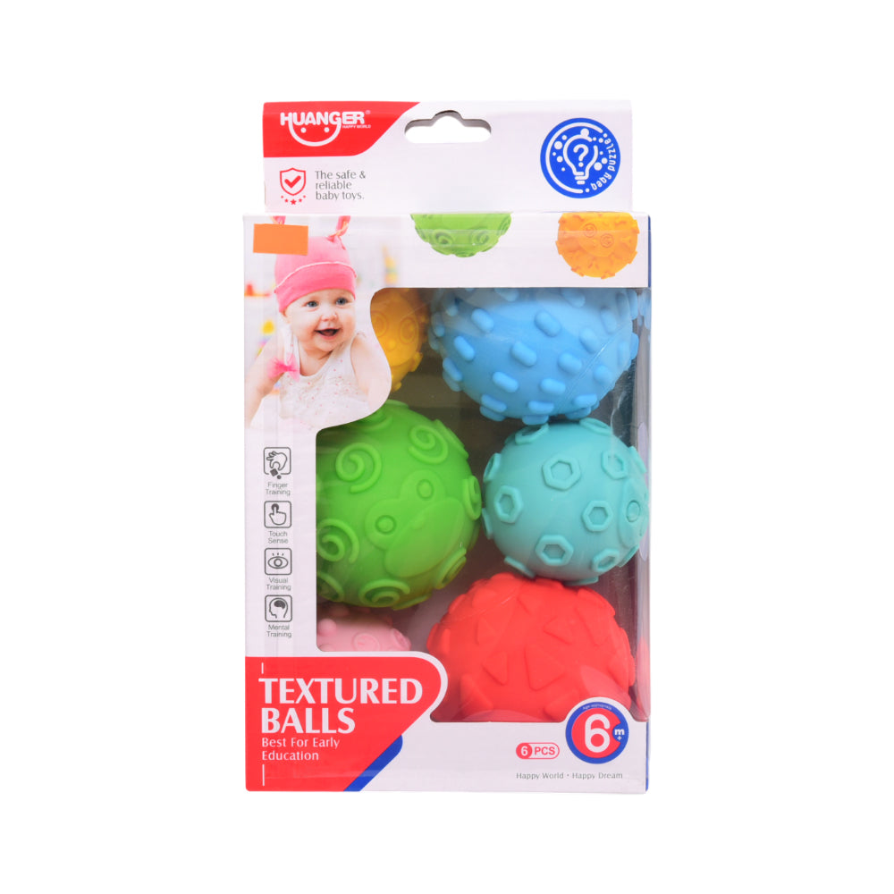 HE0256 HUANGER TEXTURED BALL 6PC IR