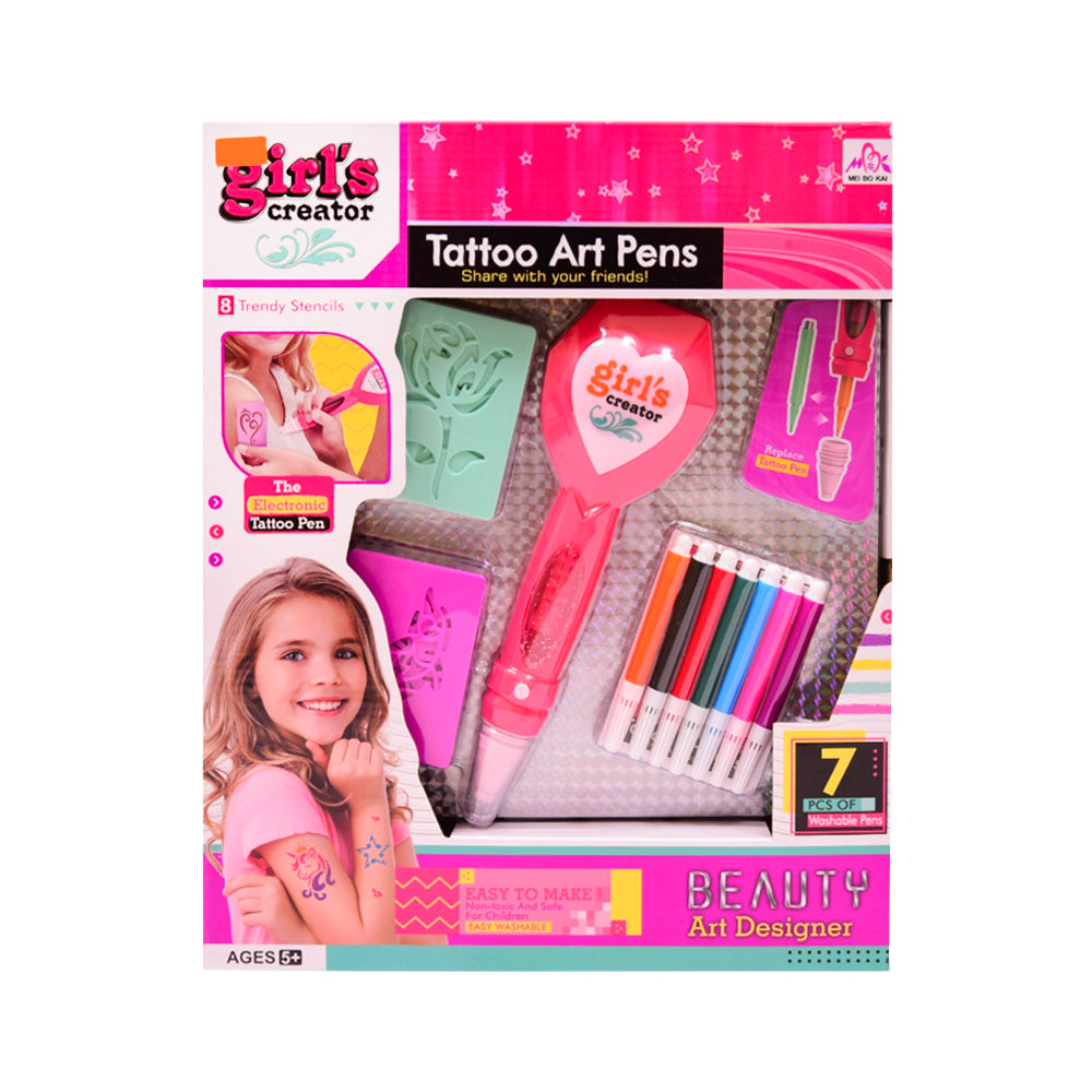 MBK-382Y TATTOO ART PEN SET A.I