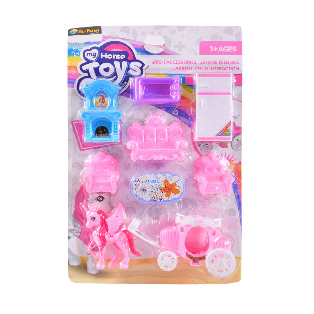 743P MY HORSE FURNITURE SET ON CARD IR