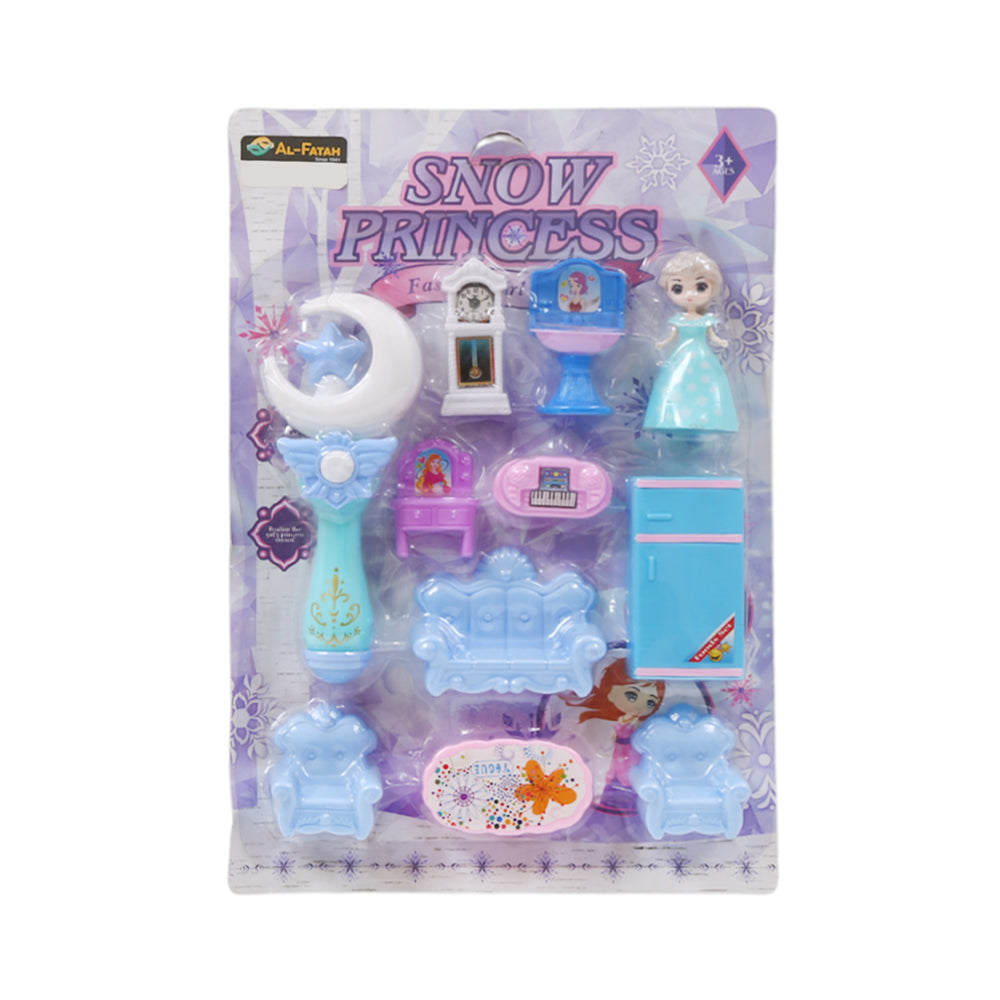 743-5 SNOW PRINCESS FURNITURE SET ON CARD IR