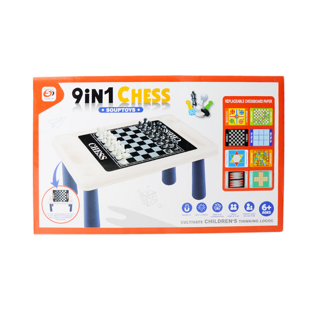 S5512 CHESS BOARD GAME 9IN1 IR