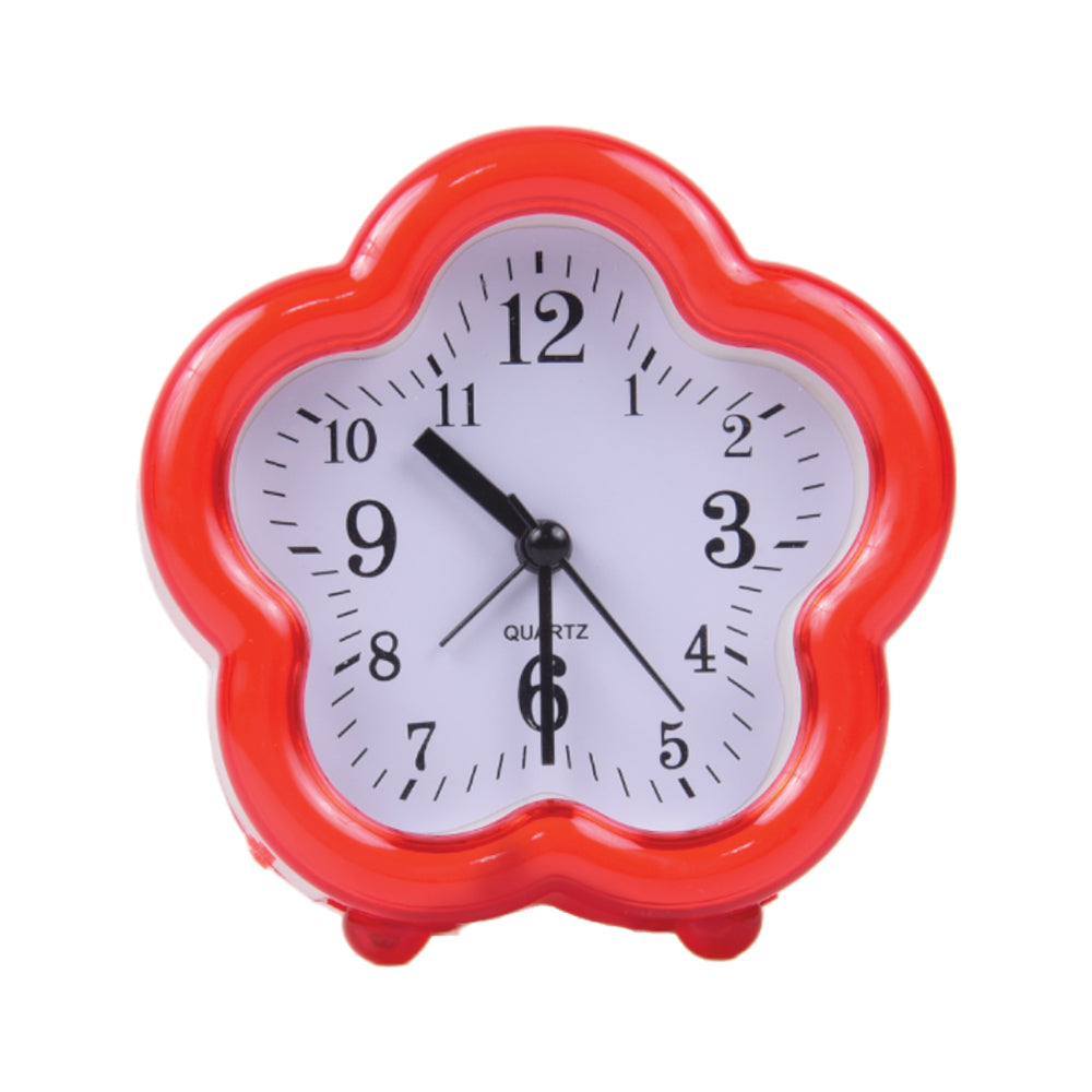 8887 ALARM CLOCK FLOWER SHAPE A.M