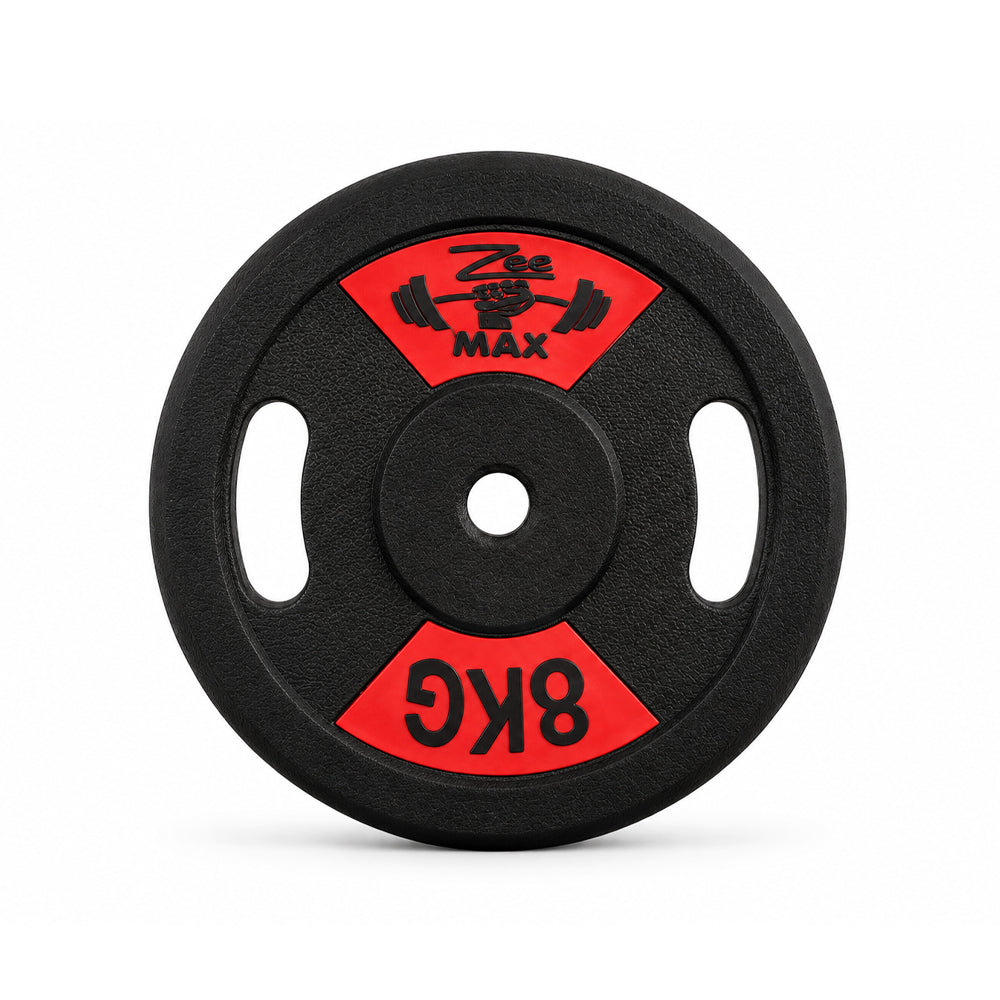 RUB WEIGHT PLATE 8 KG 1PC