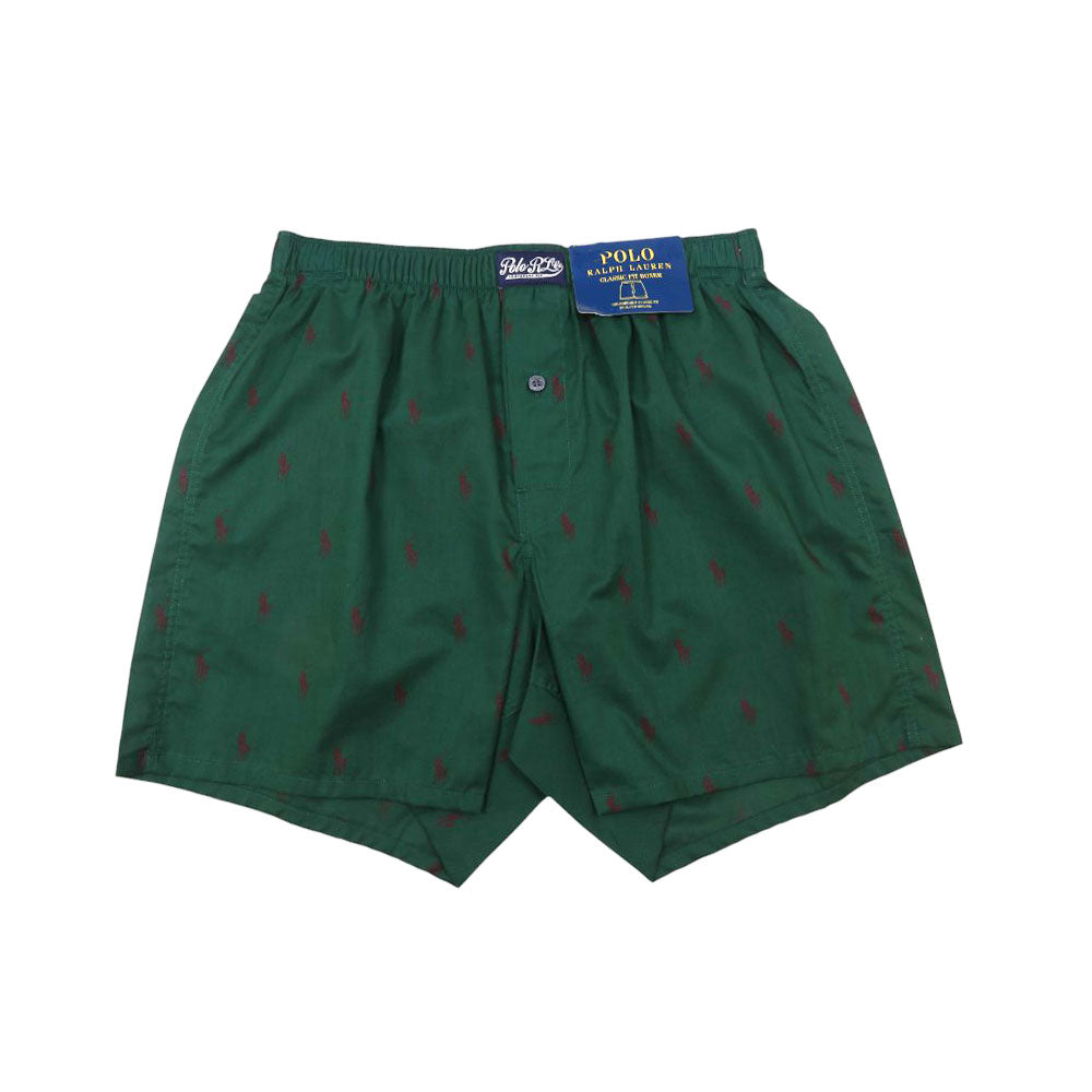 POLO WOVEN BOXER P-1 R382RL GREEN S (IR)