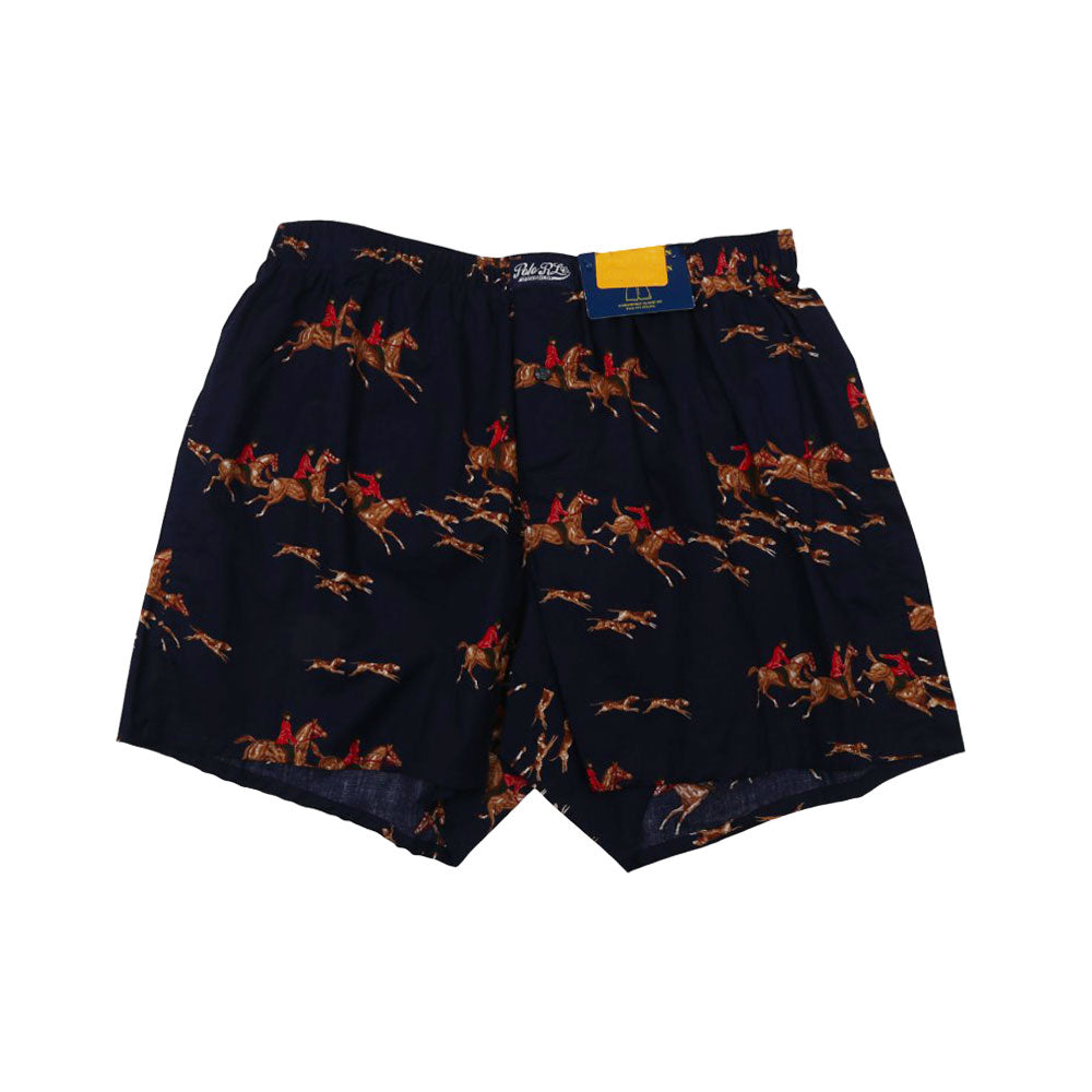 POLO WOVEN BOXER P-1 L108HR NVY L (IR)