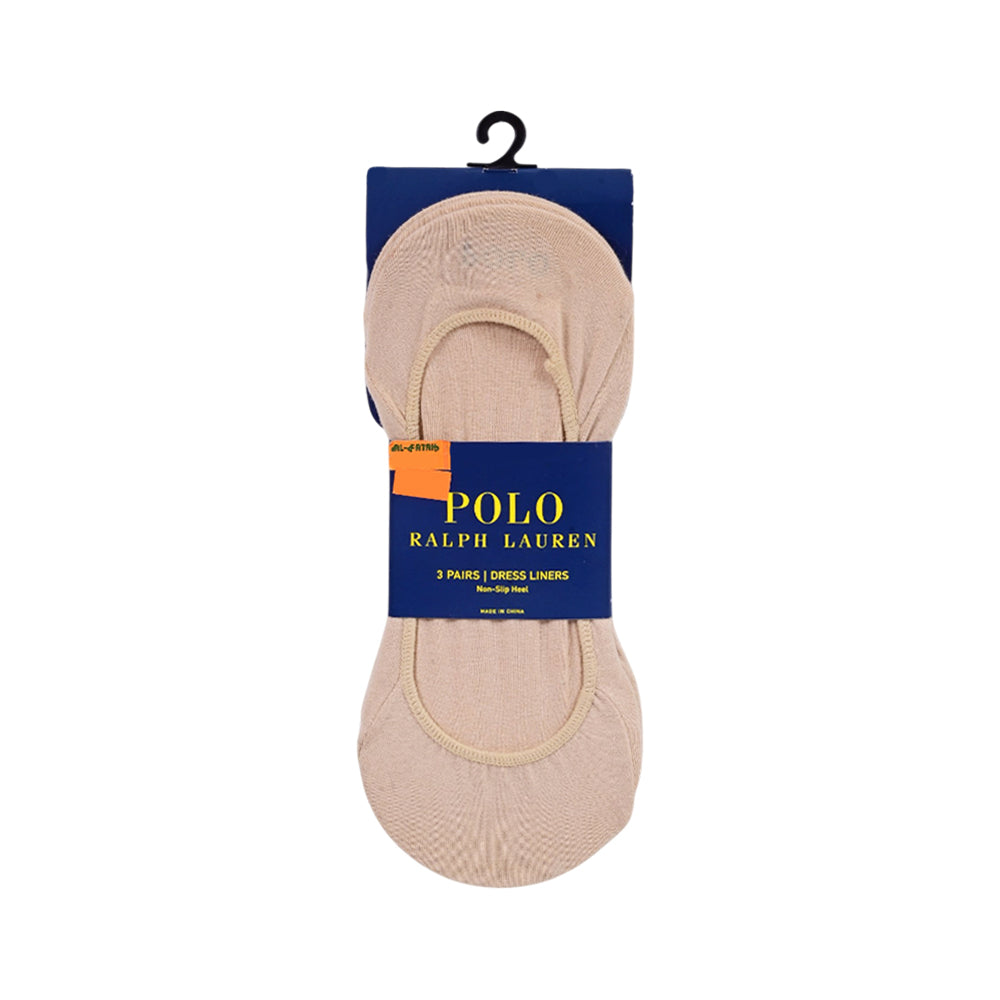 POLO MEN NO SHOW LINERS 8271PK KHAKI (IR)