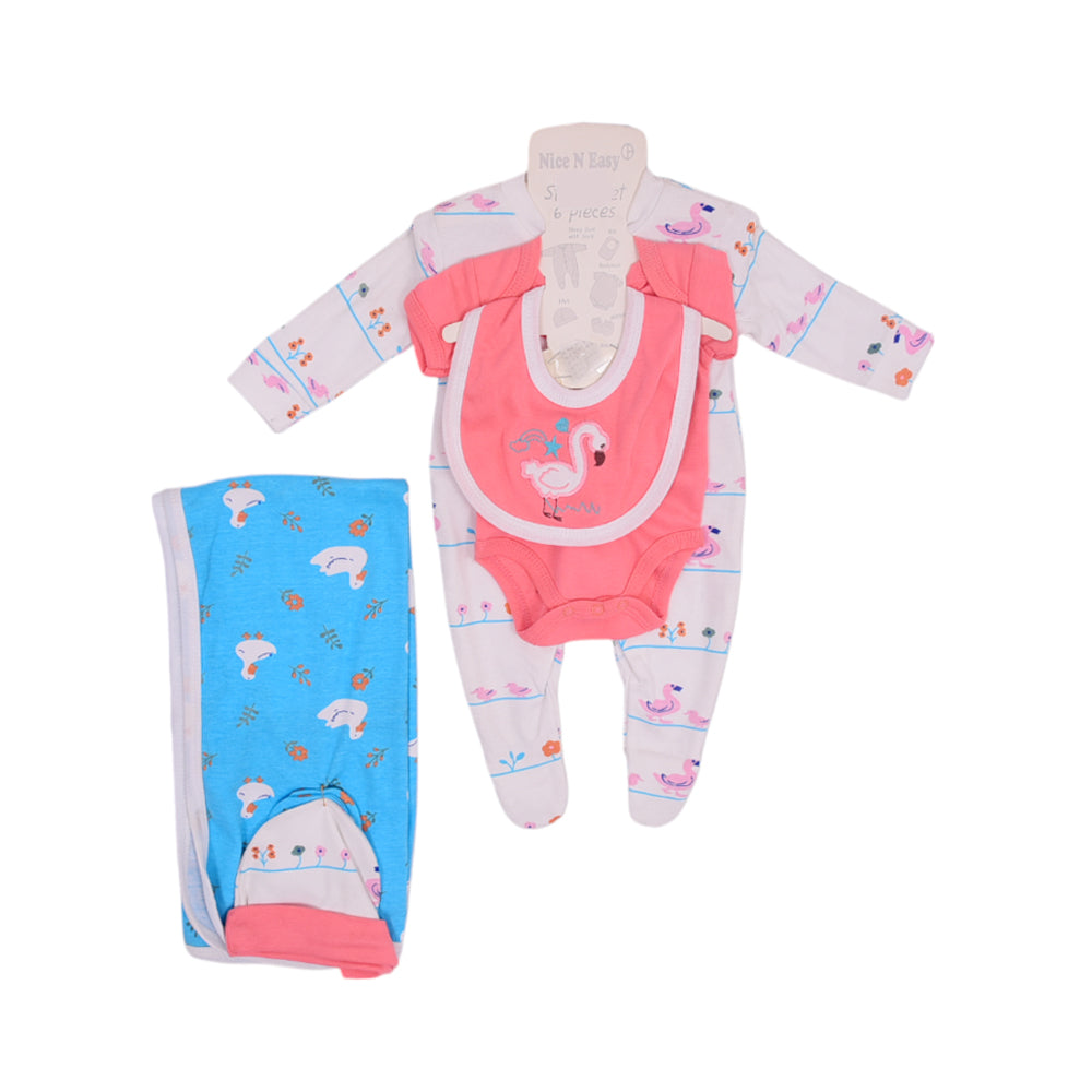 BABY 6 PCS GIFT SET HANGER NICE & EASY MZS-23