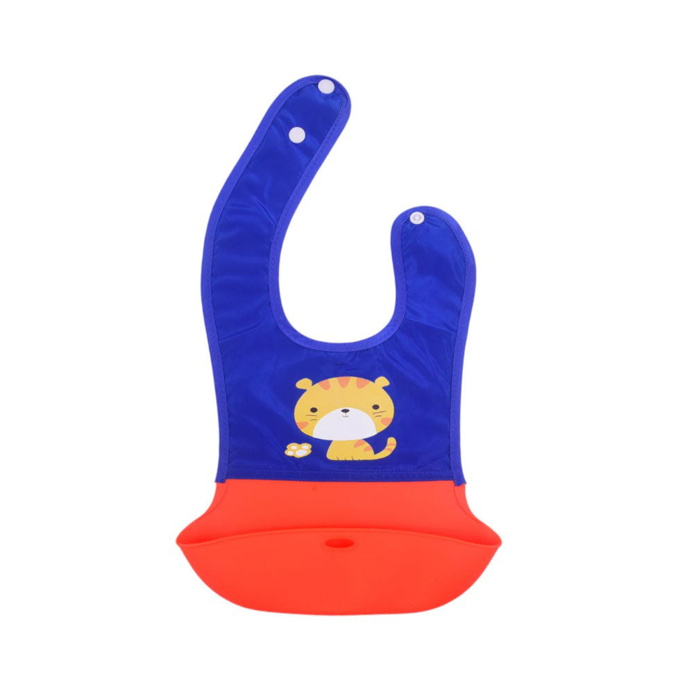 BABY PLASTIC SILICONE BIB MDW-23 CHI 8074